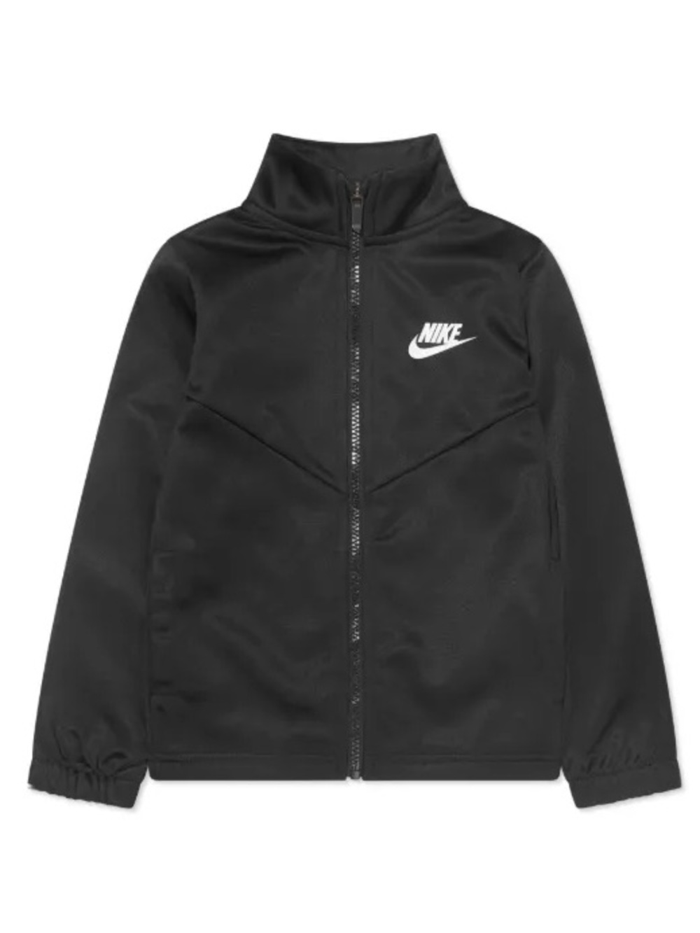black Nike full-zip tracksuit jacket